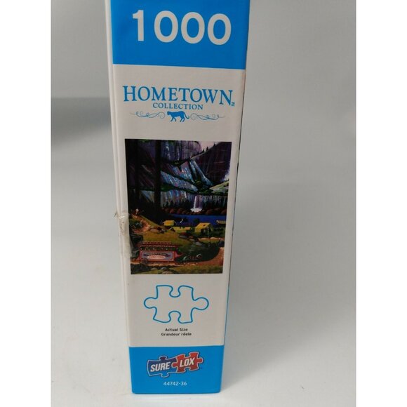 Hometown Collection "Yosemite Scenic Tours"  1000 Piece Puzzle COMPLETE - Picture 7 of 9